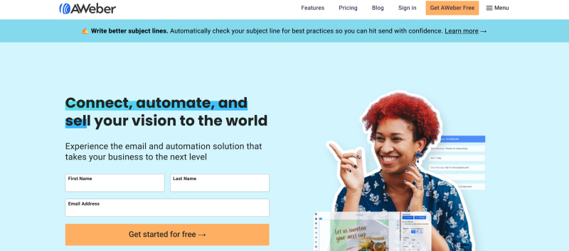 Mailchimp Alternatives | AWeber