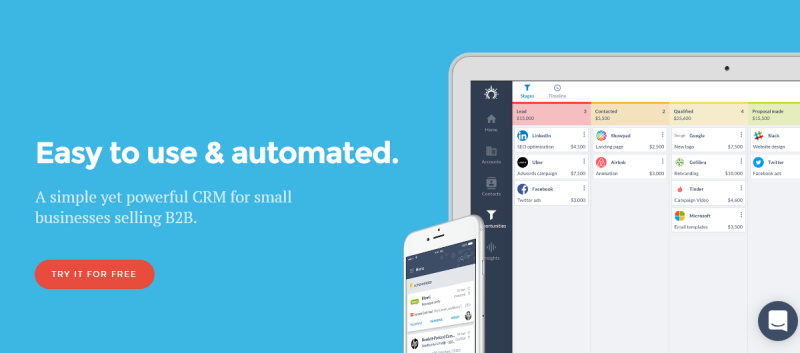 Better CRM for a small enterprise or startup | Salesflare&nbsp;