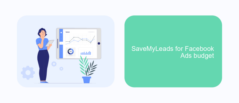 SaveMyLeads for Facebook Ads budget