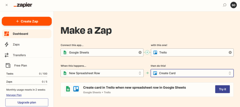 
Integromat vs Zapier: comparison | Make a Zap<br>