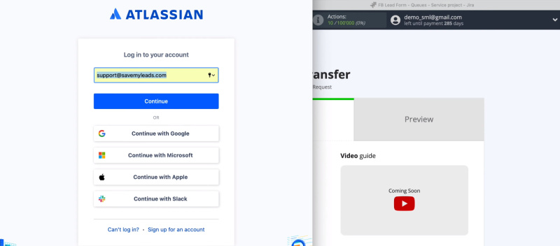 Facebook and Jira Service Desk integration |&nbsp;Login to Jira Service Desk