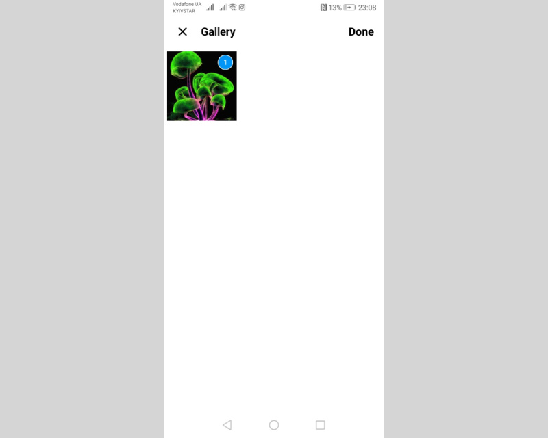 Select file in Gallery