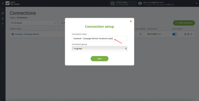 Facebook Leads Ads and Kajabi integration | Click “Save”
