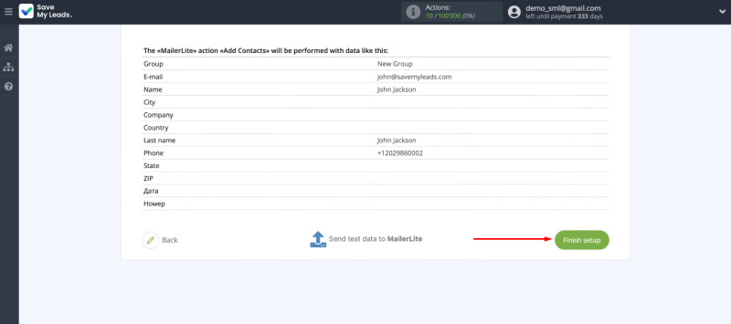 Facebook and MailerLite integration | Turn on auto-update