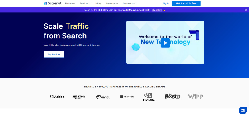 Artificial intelligence in SEO | Scalenut
