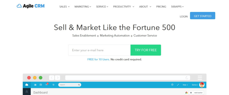 Salesforce Alternatives | Agile CRM