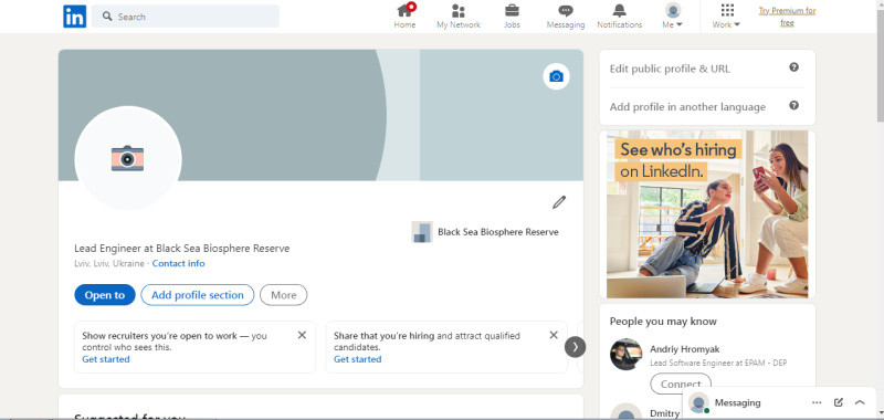 How to Create a Page on LinkedIn | Contact info