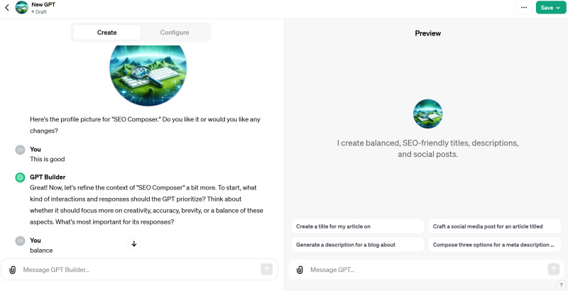 Creating Custom GPTs | Add context