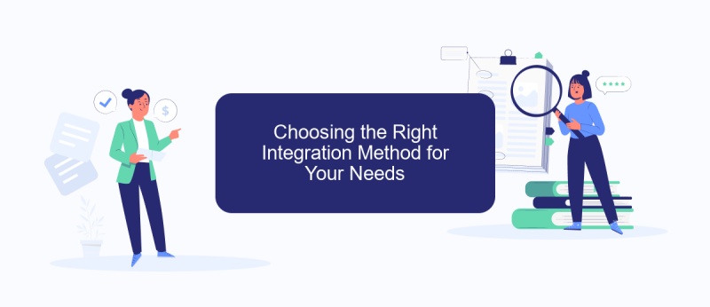 Choosing the Right Integration Method for Your Needs