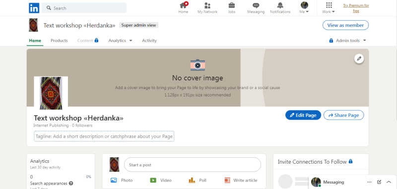 How to Create a Page on LinkedIn | Cover image