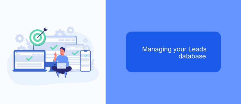 Managing your Leads database
