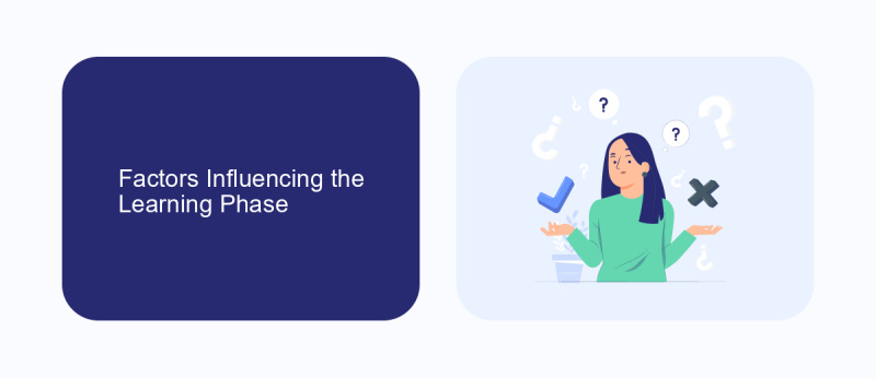Factors Influencing the Learning Phase