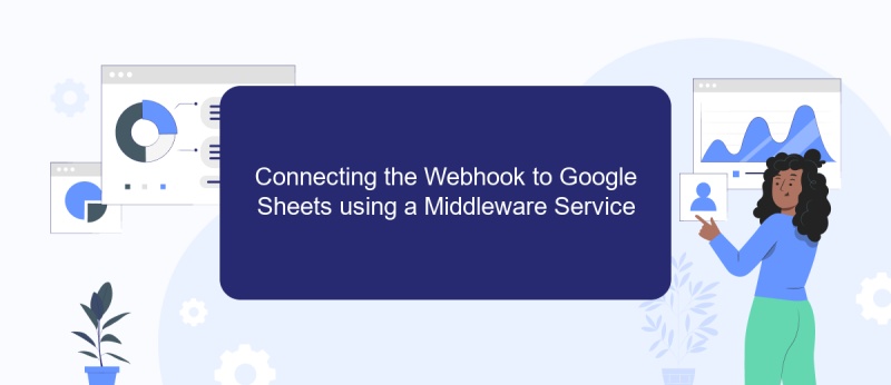 Connecting the Webhook to Google Sheets using a Middleware Service