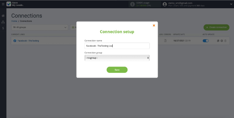 Change connection names
