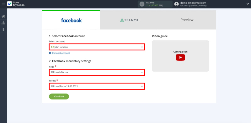 Setting up lead uploads