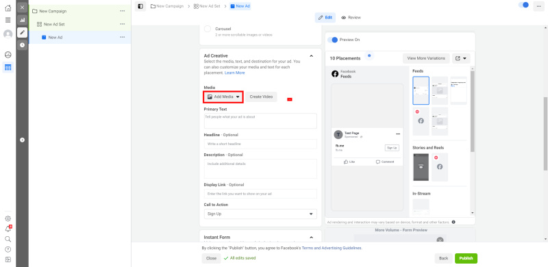How to Set Up Facebook Lead Form Ads | Loading the cover