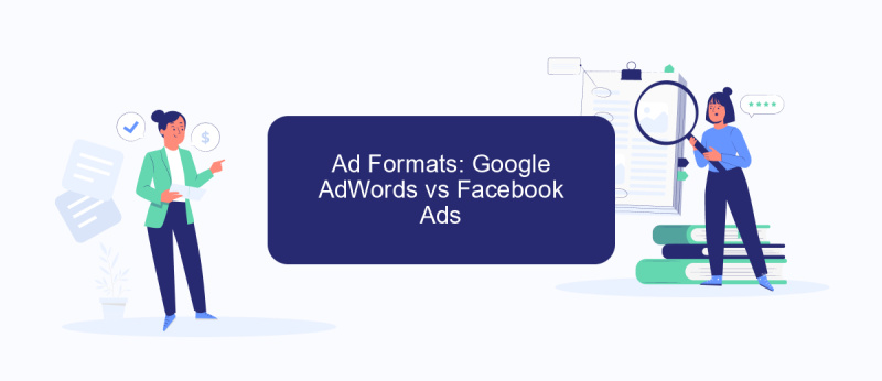 Ad Formats: Google AdWords vs Facebook Ads