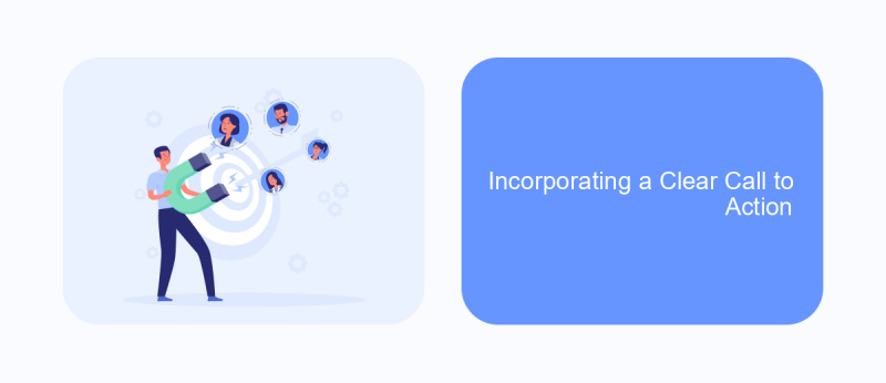 Incorporating a Clear Call to Action