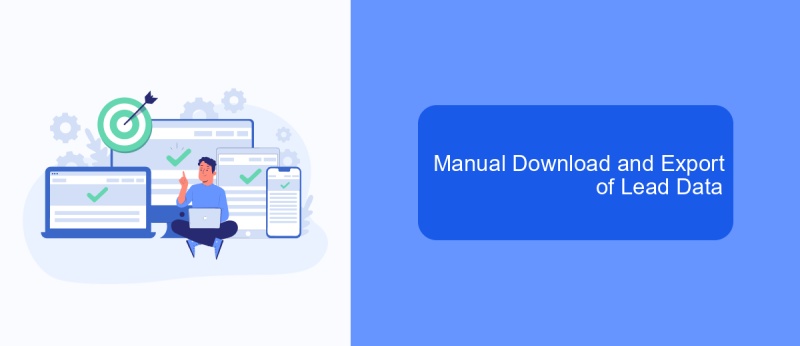 Manual Download and Export of Lead Data