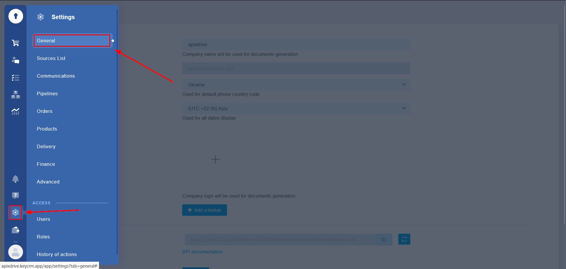 How to Connect Facebook with KeyCRM Create Lead | Data Destination account connection