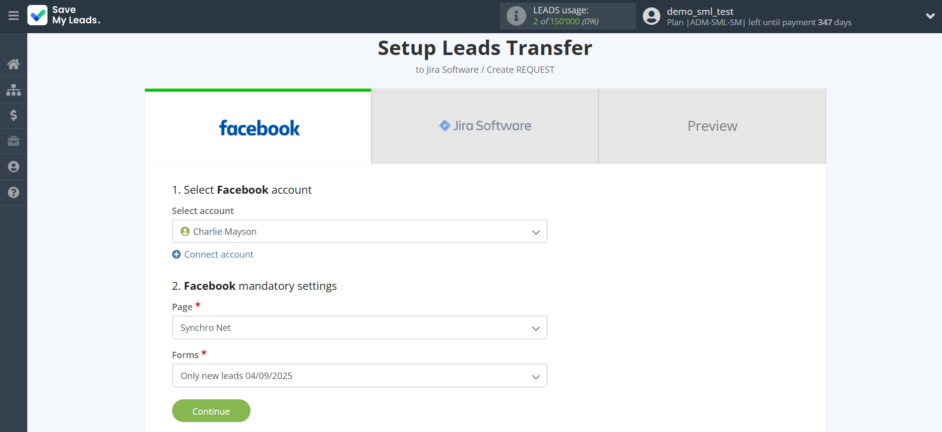 How to Connect Facebook with Jira Software | Data Source account connection How to Connect Facebook with Jira Software | Data Source account connection
