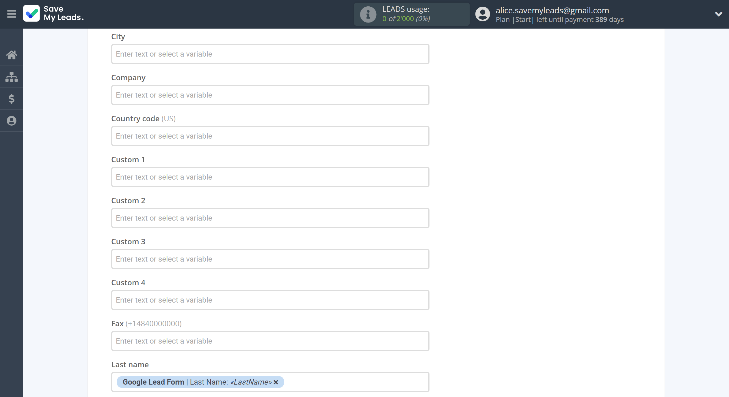 How to Connect Google Lead Form with ClickSend Add Contacts | Assigning fields How to Connect Google Lead Form with ClickSend Add Contacts | Assigning fields