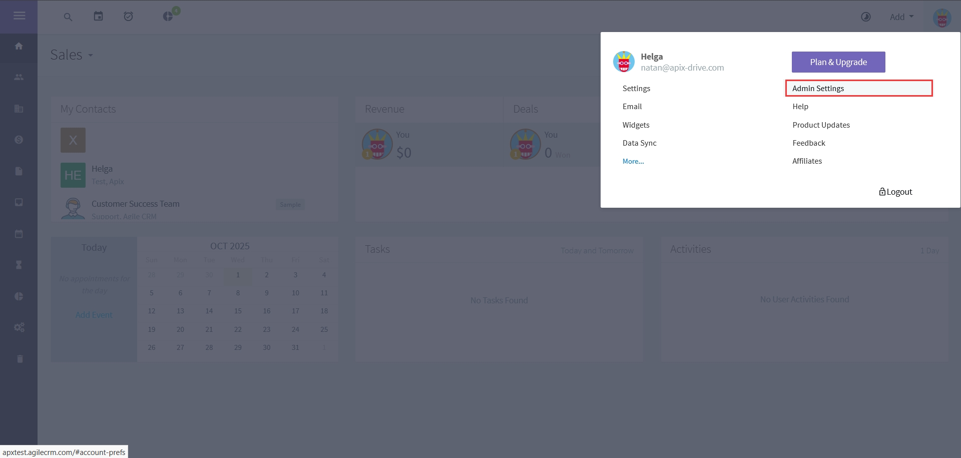 How to Connect Facebook with AgileCRM Create Deal | Data Destination account connection How to Connect Facebook with AgileCRM Create Deal | Data Destination account connection