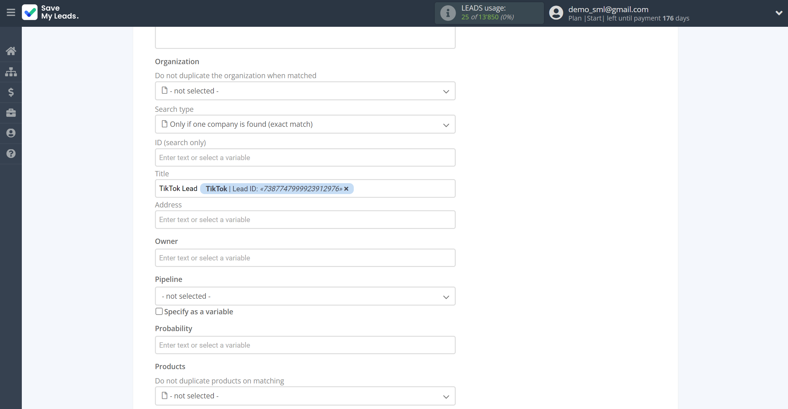 How to Connect TikTok with Pipedrive Create Deal | Assigning fields How to Connect TikTok with Pipedrive Create Deal | Assigning fields
