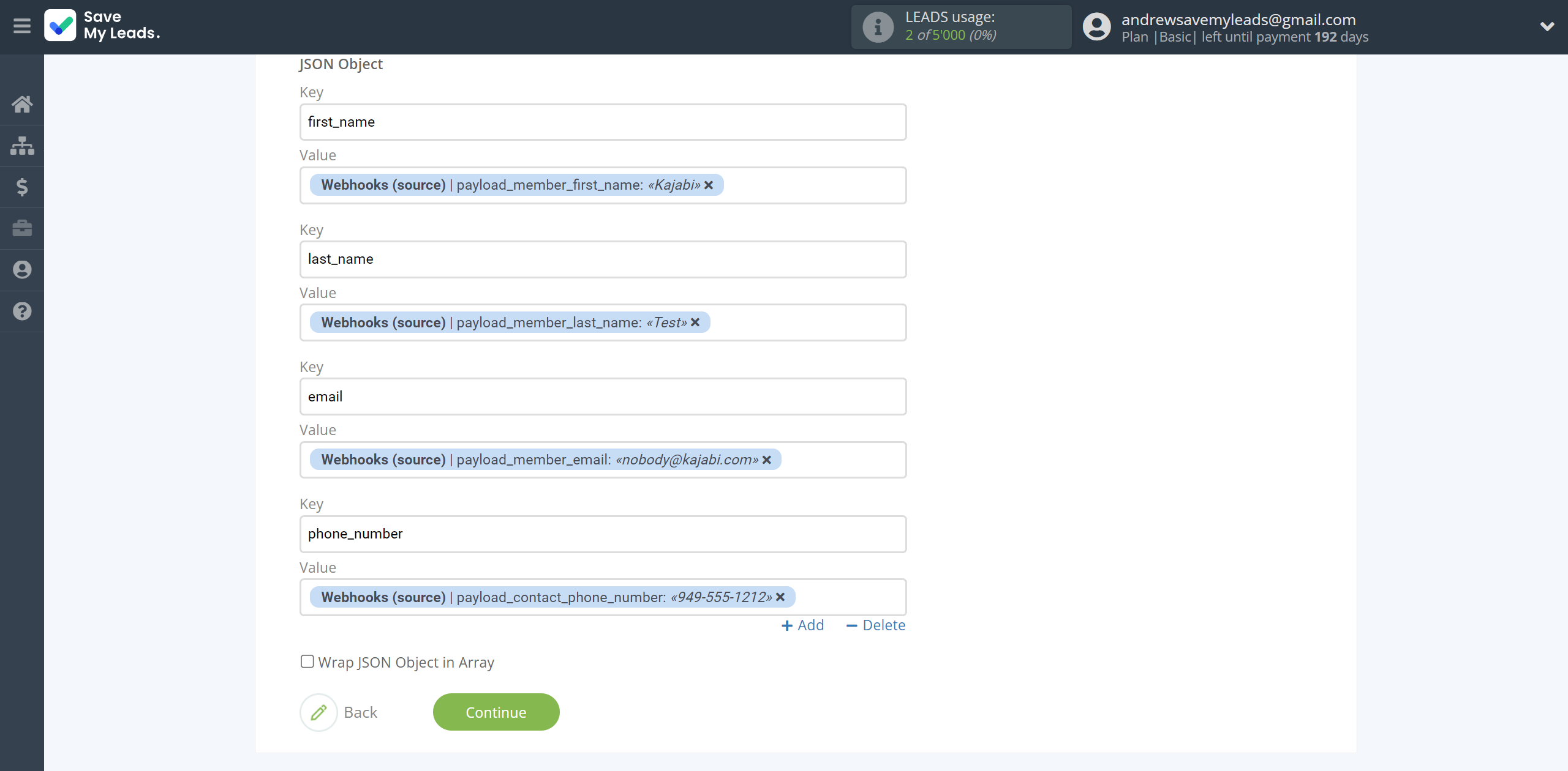 How to Connect Webhooks with JSON | Assigning fields How to Connect Webhooks with JSON | Assigning fields