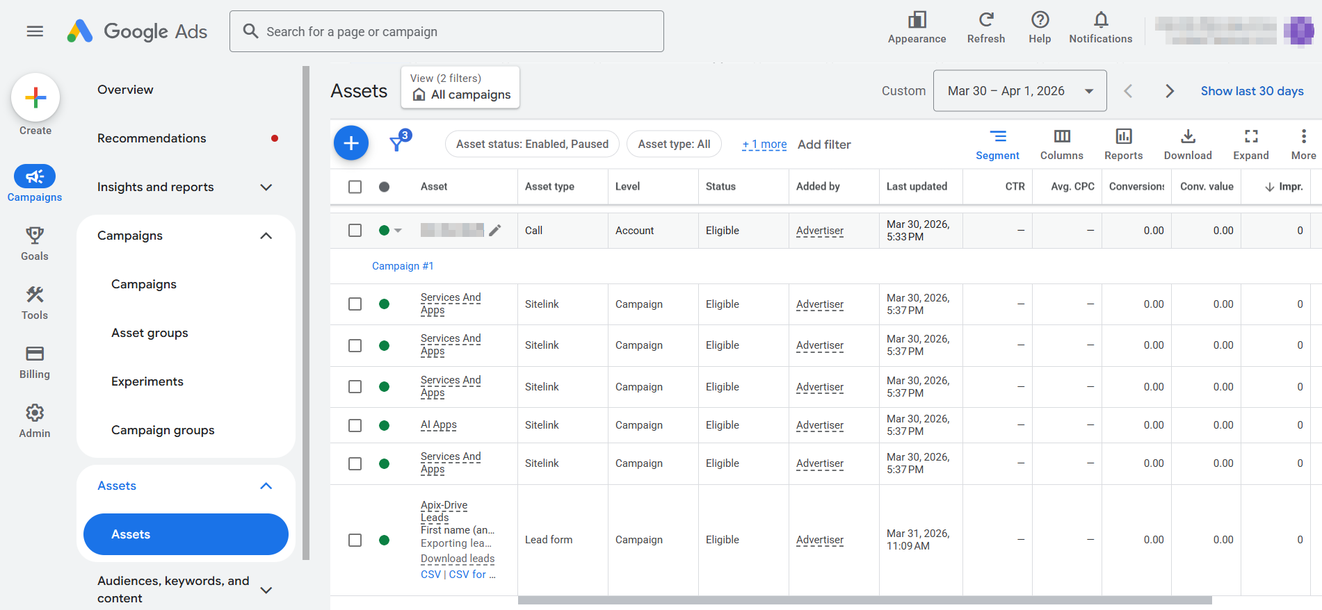 How to Connect Google Lead Form with Hunter.io | Data Source account connection