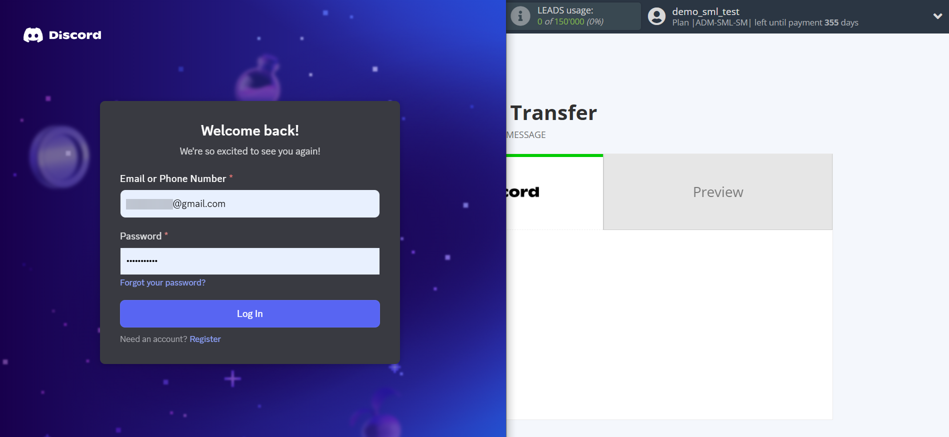 How to Connect Facebook with Discord | Data Destination account connection How to Connect Facebook with Discord | Data Destination account connection