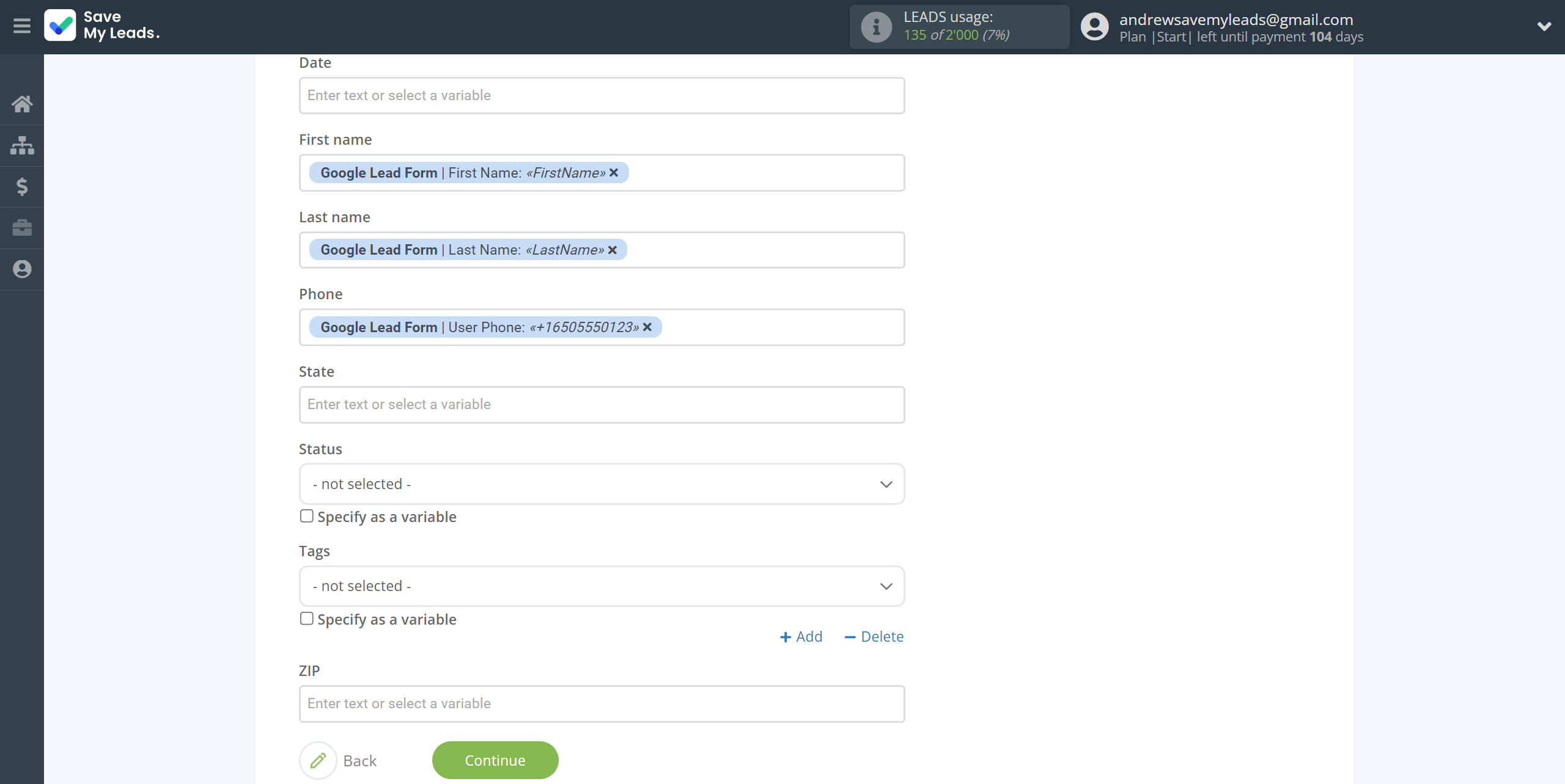 How to Connect Google Lead Form with Drip Create/Update Subscribers | Assigning fields How to Connect Google Lead Form with Drip Create/Update Subscribers | Assigning fields
