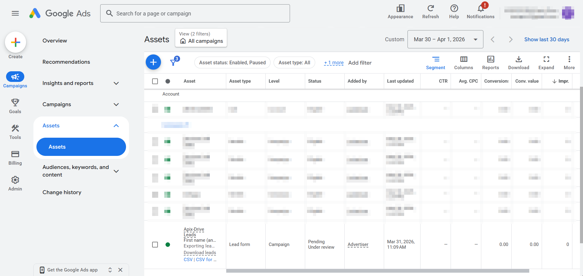How to Connect Google Lead Form with Resend | Data Source account connection