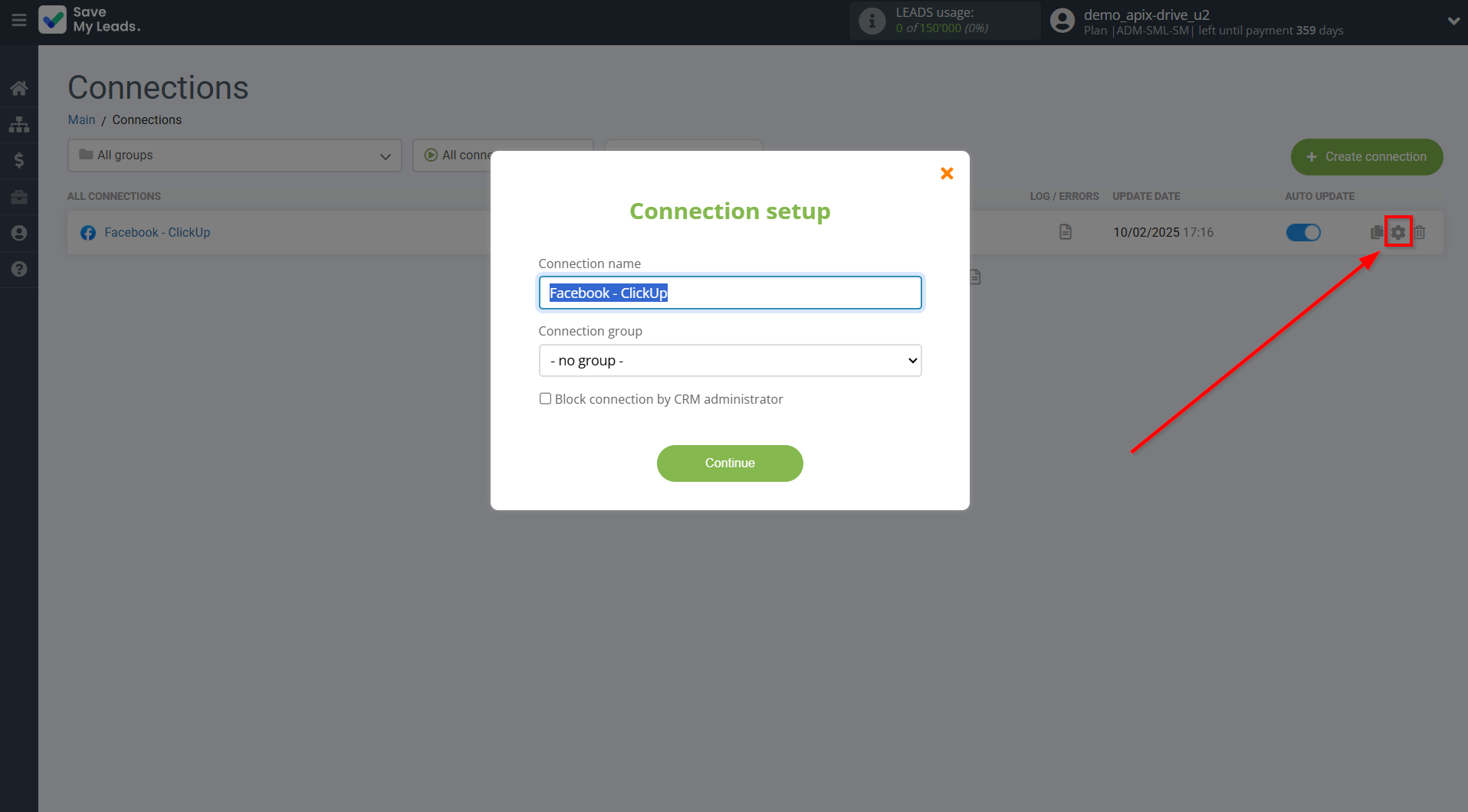 How to Connect Facebook with ClickUp | Test data How to Connect Facebook with ClickUp | Test data