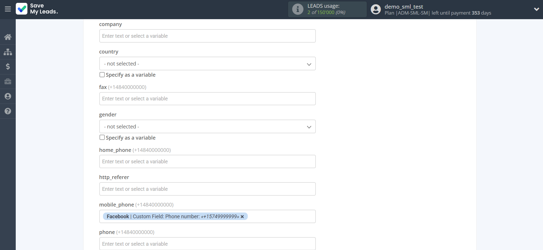 How to Connect Facebook with GetResponse | Assigning fields How to Connect Facebook with GetResponse | Assigning fields