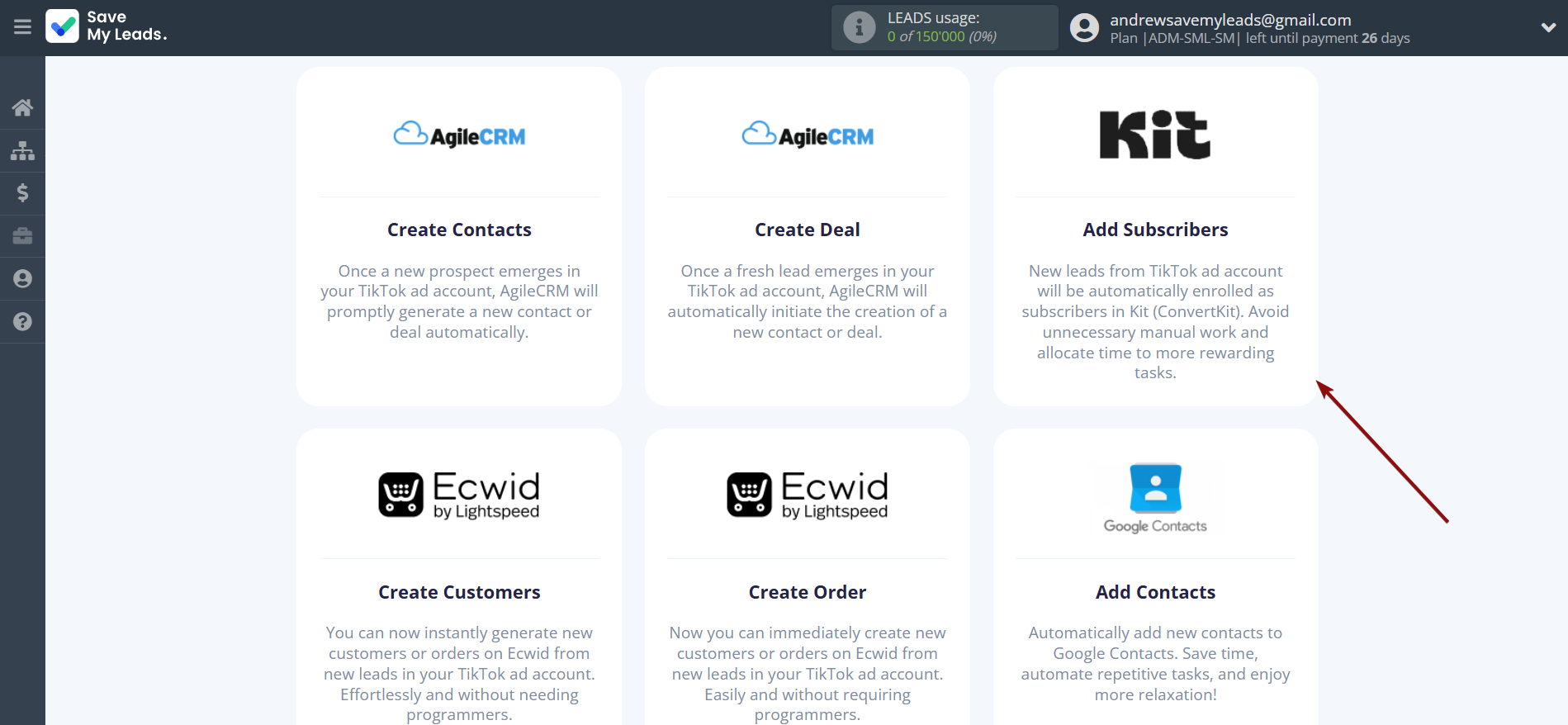 How to Connect TikTok with Kit (ConvertKit) | Data Destination system selection How to Connect TikTok with Kit (ConvertKit) | Data Destination system selection