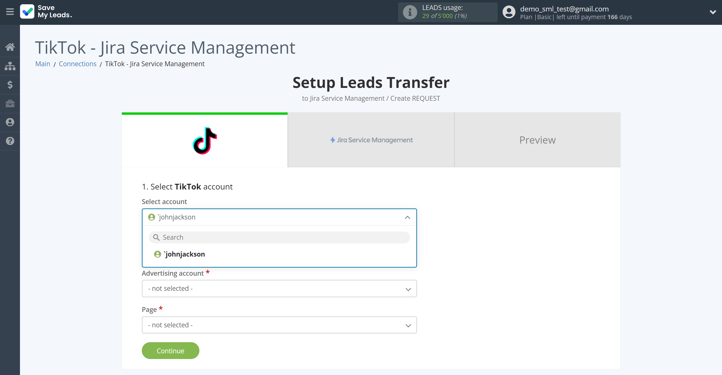 How to Connect TikTok with Jira Service Management | Data Source account connection How to Connect TikTok with Jira Service Management | Data Source account connection