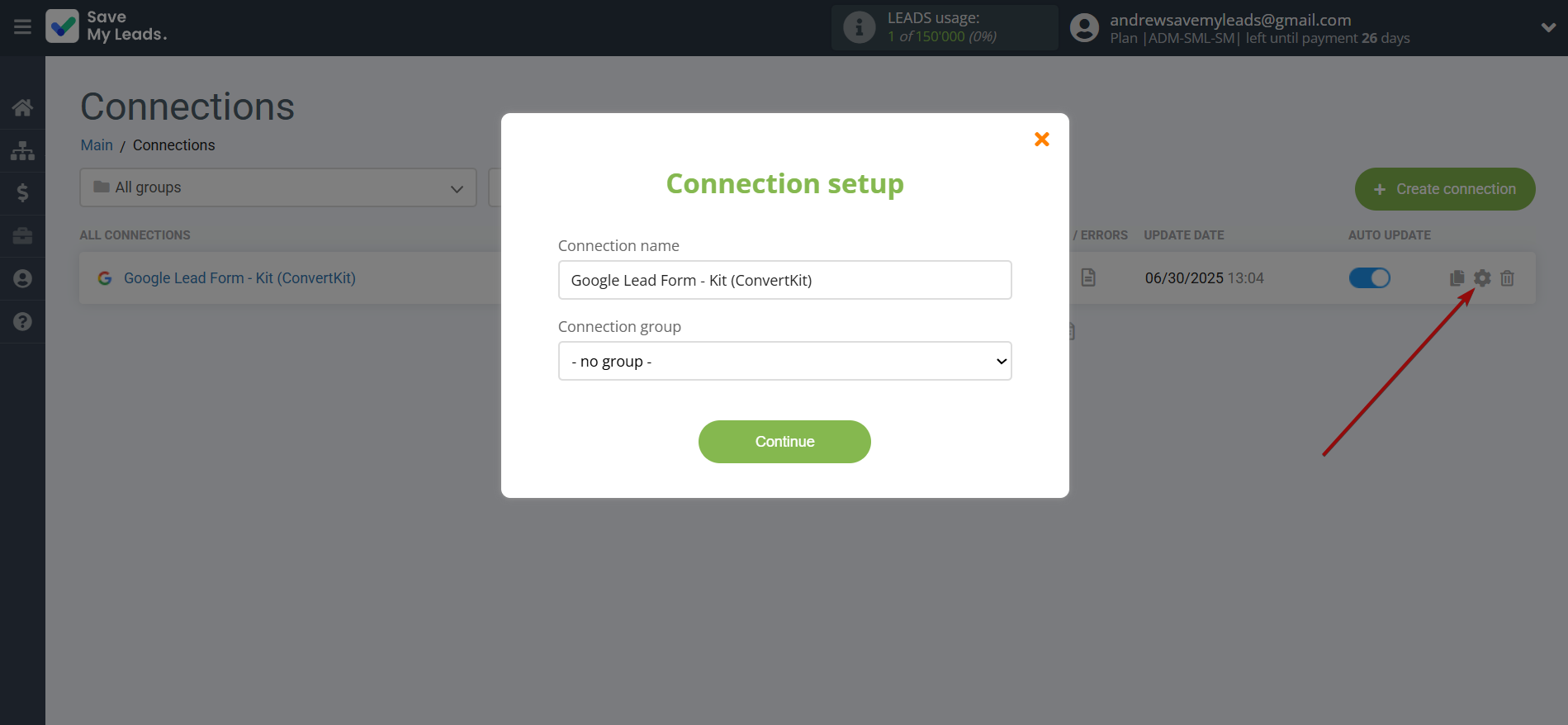 How to Connect Google Lead Form with Kit (ConvertKit) | Name and group connection