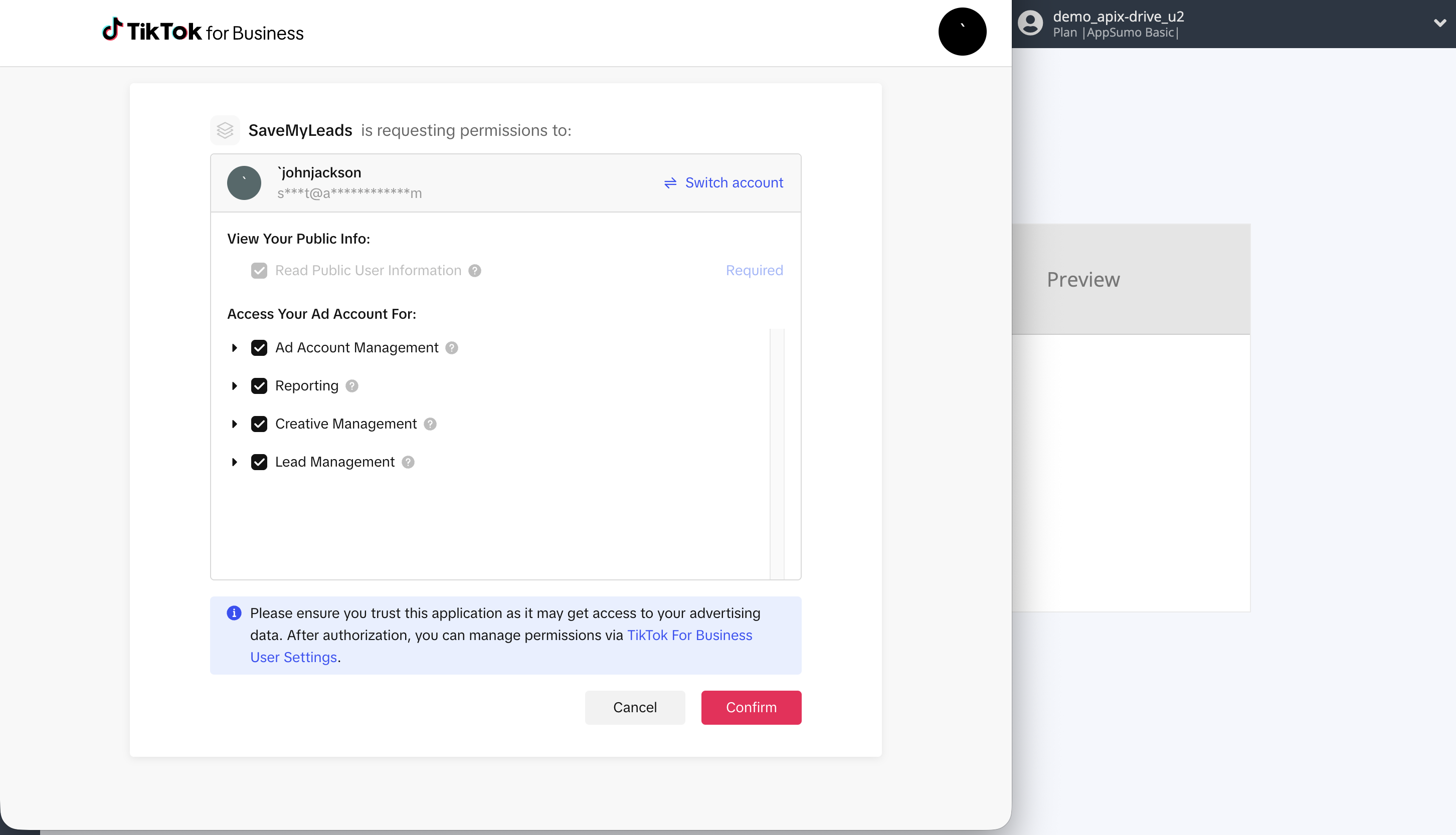 How to Connect TikTok with Webex Interact | Data Source account How to Connect TikTok with Webex Interact | Data Source account