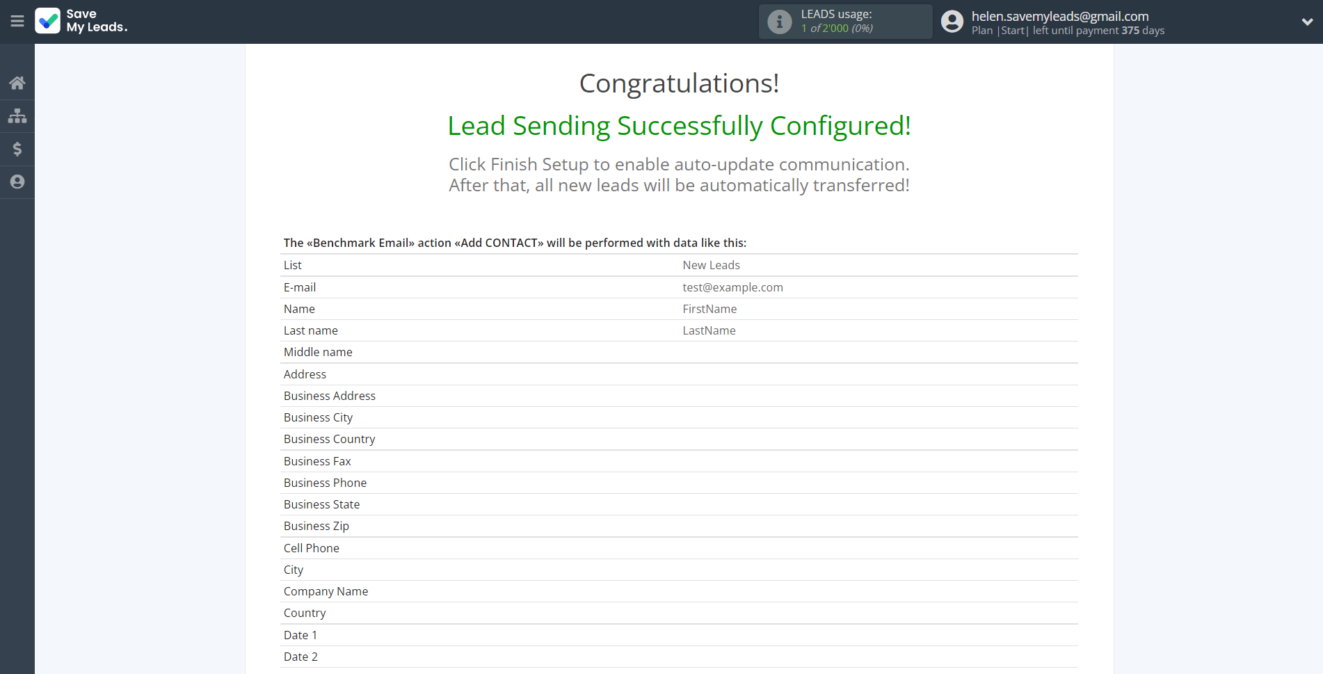 How to Connect Google Lead Form with Benchmark Email | Test data How to Connect Google Lead Form with Benchmark Email | Test data