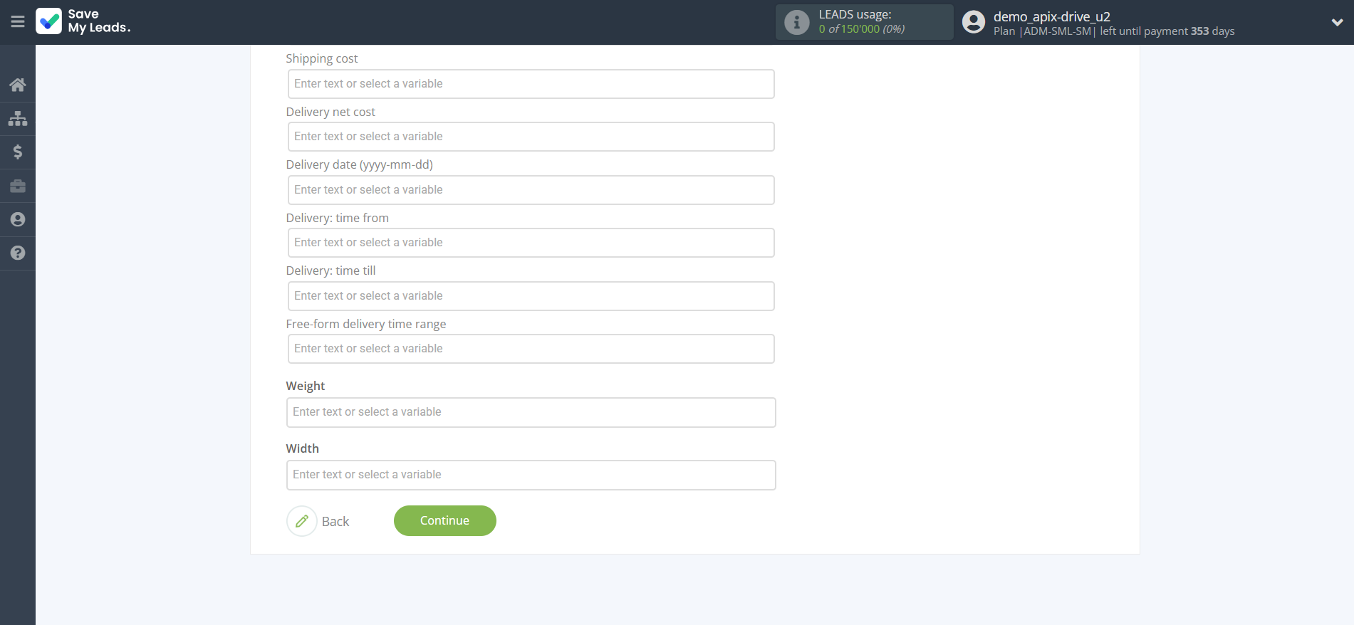 How to Connect Facebook with Simla Create Order | Assigning fields How to Connect Facebook with Simla Create Order | Assigning fields