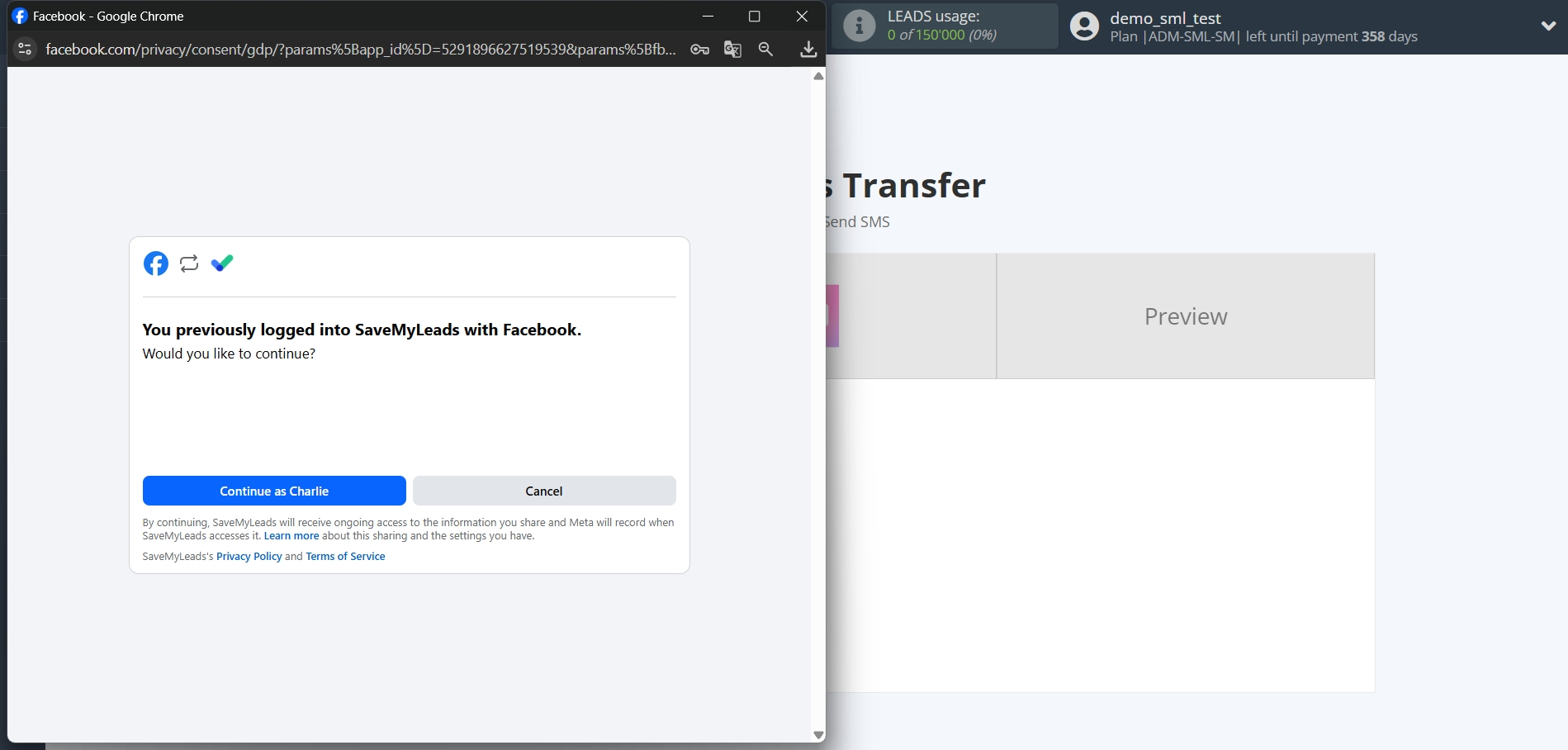 How to Connect Facebook with ClickSend Send SMS | Data Source account connection How to Connect Facebook with ClickSend Send SMS | Data Source account connection