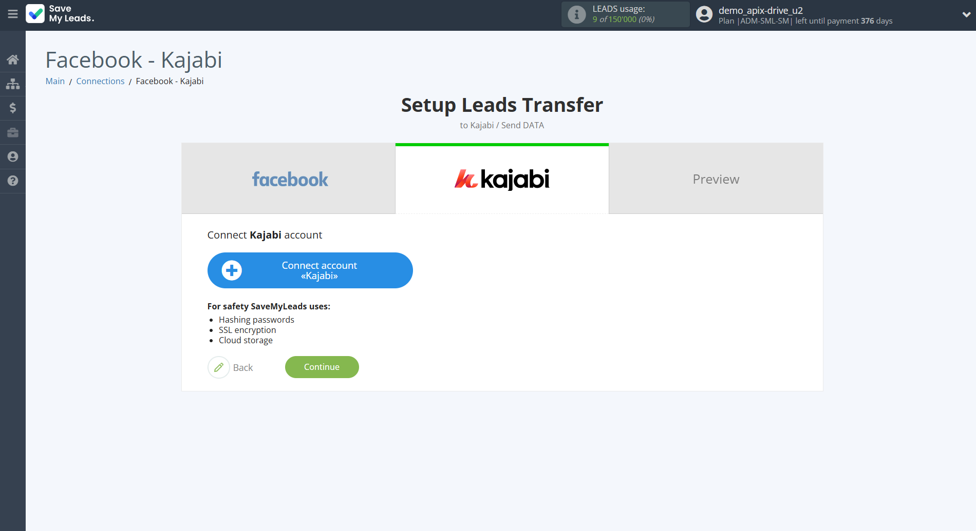 How to Connect Facebook with Kajabi | Data Destination account connection How to Connect Facebook with Kajabi | Data Destination account connection