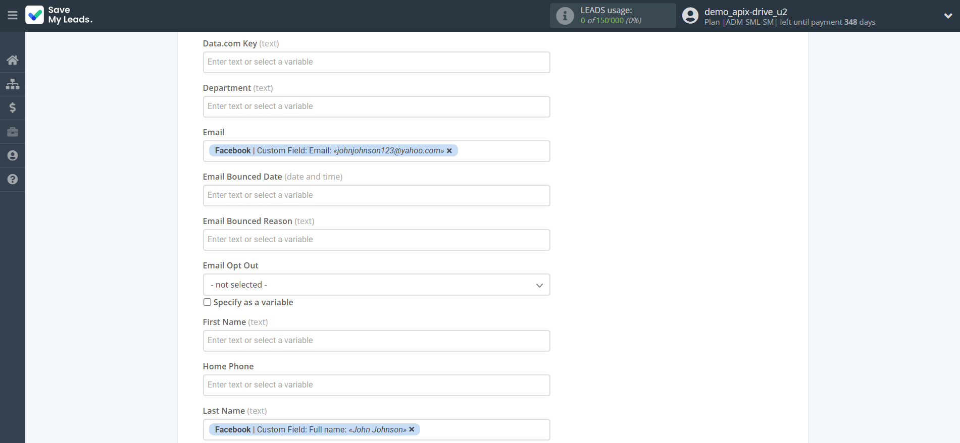 How to Connect Facebook with Salesforce CRM Create Contacts | Assigning fields How to Connect Facebook with Salesforce CRM Create Contacts | Assigning fields