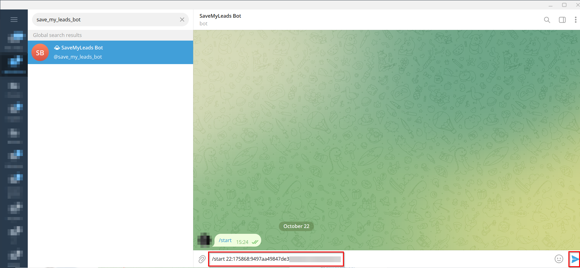 How to Connect Facebook with Telegram (your bot) | Data Destination account connection