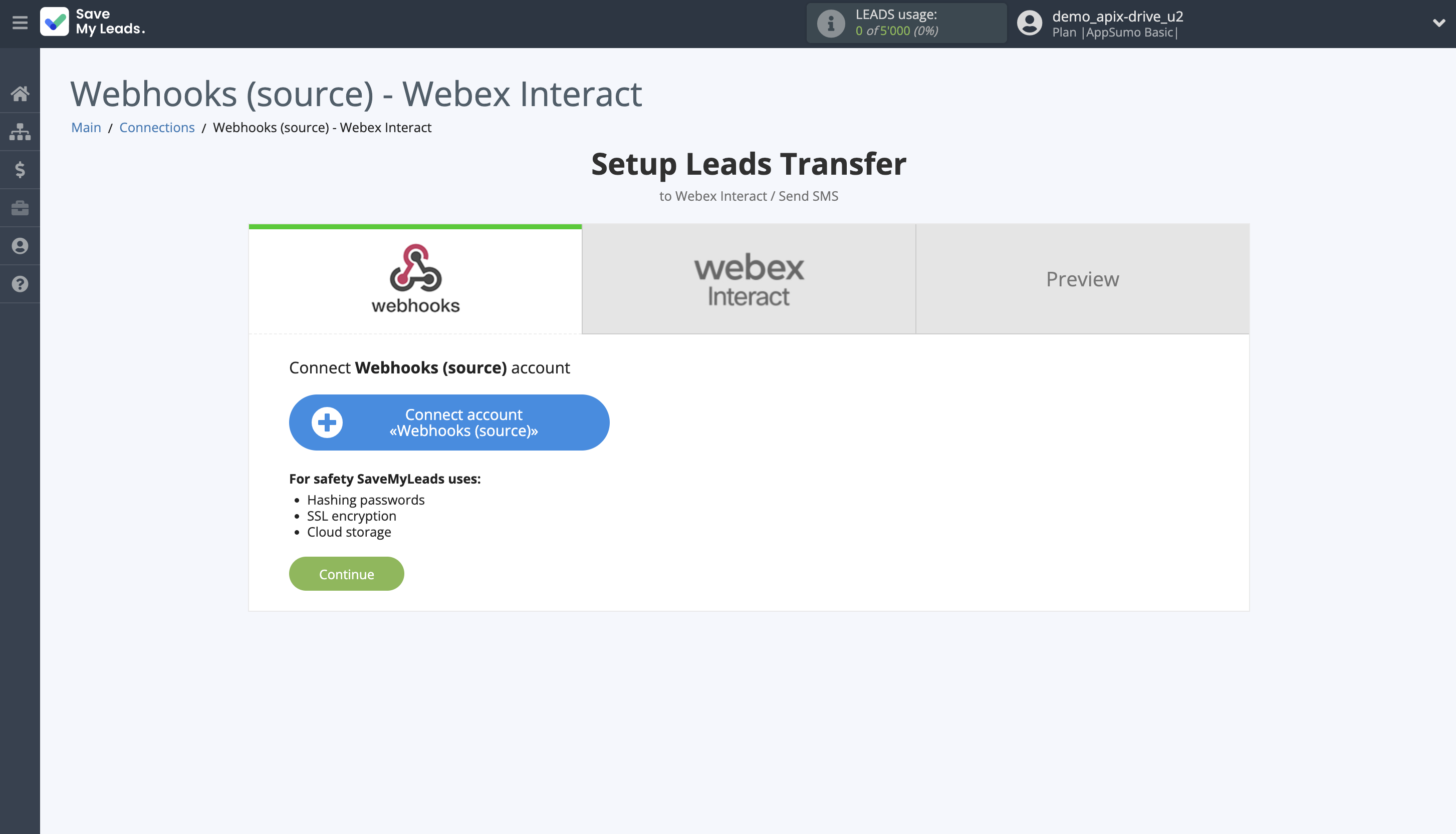 How to Connect Webhooks with Webex Interact | Data Source account How to Connect Webhooks with Webex Interact | Data Source account