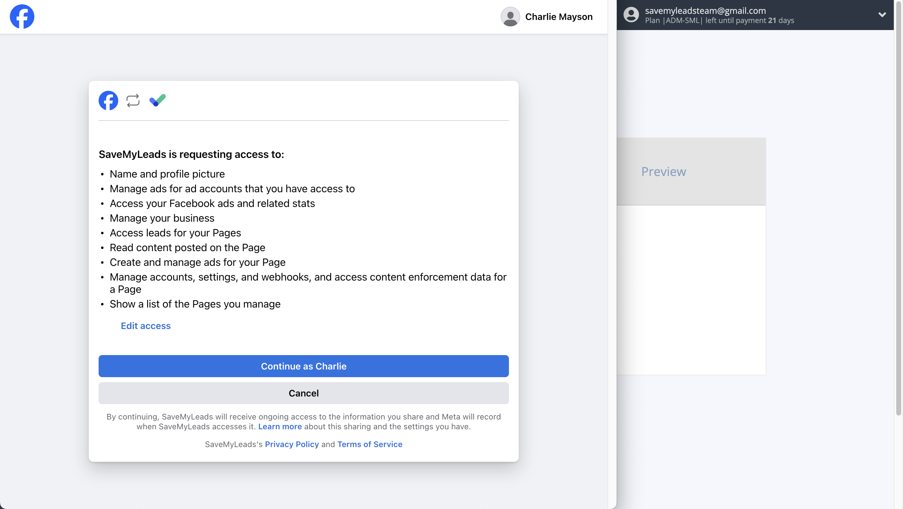How to Connect Facebook with Omnisend Create Contact | Data Source account connection