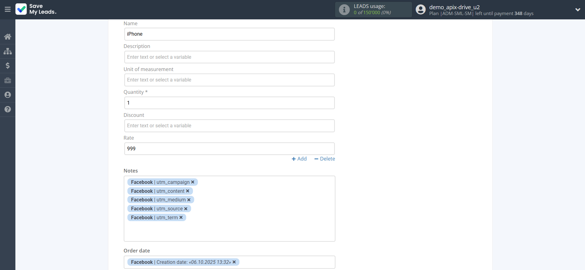 How to Connect Facebook with Zoho Inventory Create sales Order | Assigning fields How to Connect Facebook with Zoho Inventory Create sales Order | Assigning fields
