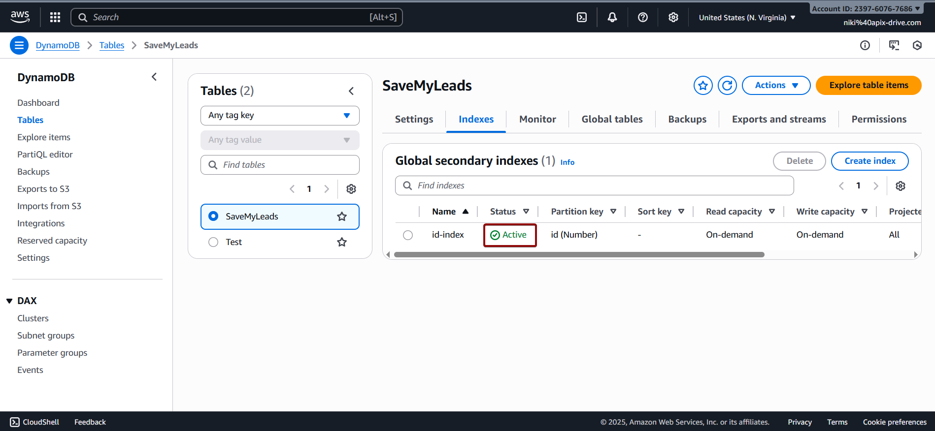 How to Connect Facebook with Amazon DynamoDB | Creating table How to Connect Facebook with Amazon DynamoDB | Creating table