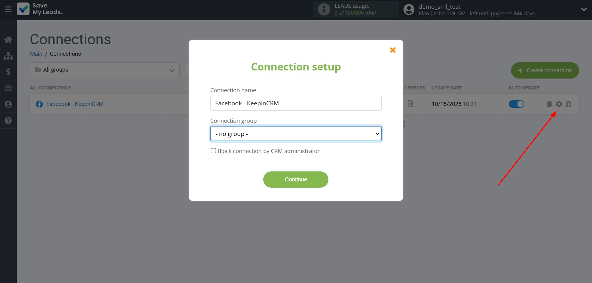 How to Connect Facebook with KeepinCRM Create Agreement | Name and group connection How to Connect Facebook with KeepinCRM Create Agreement | Name and group connection